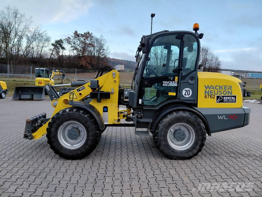 Weidemann WL 70 Gumikerekes homlokrakodók
