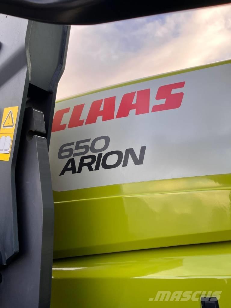 CLAAS ARION 650 Traktorok