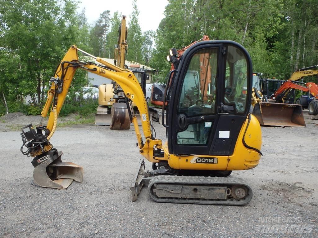 JCB 8018 Engconilla Mini kotrók < 7t
