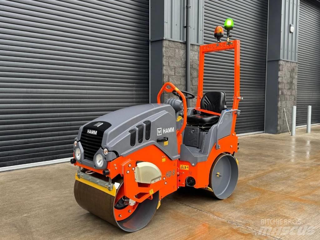 Hamm HD 8 VV Ikerdobos hengerek