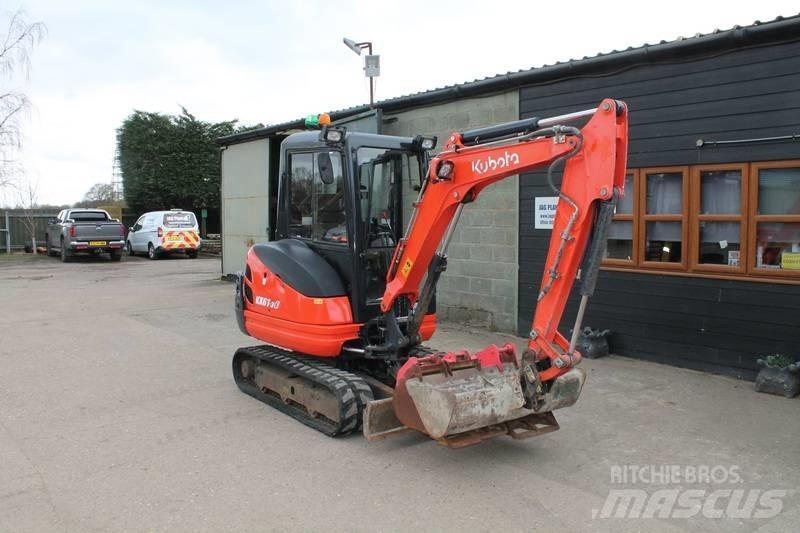 Kubota KX 61-3 Mini kotrók < 7t
