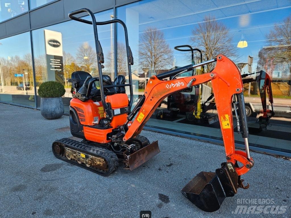 Kubota U 10-3 Mini kotrók < 7t
