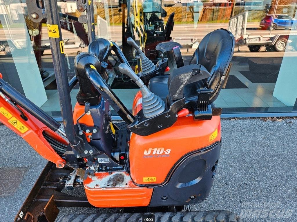 Kubota U 10-3 Mini kotrók < 7t