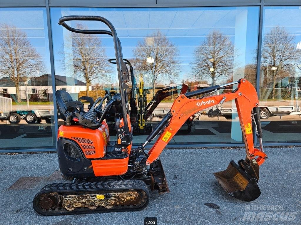 Kubota U 10-3 Mini kotrók < 7t