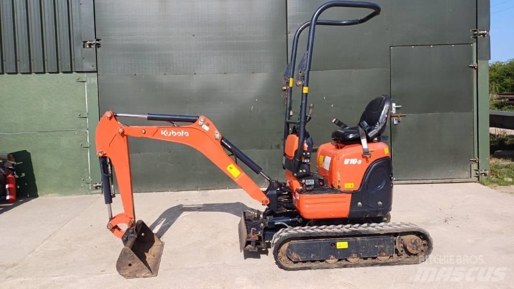 Kubota U10-3 Mini kotrók < 7t