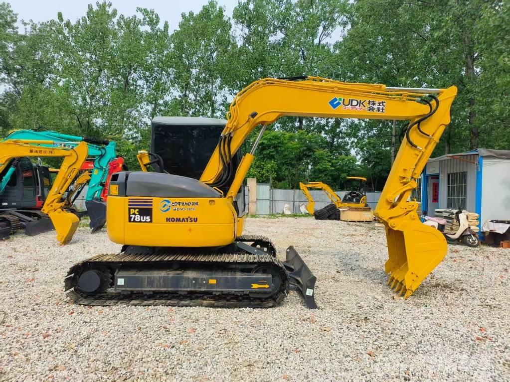 Komatsu PC 78 US Mini kotrók < 7t