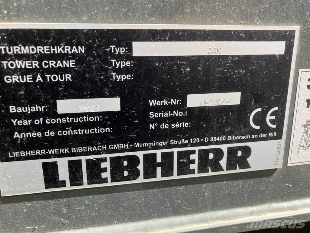 Liebherr 34K Torony daruk