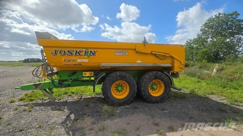 Joskin KTP 22/50 Billenő Mezőgazdasági pótkocsik