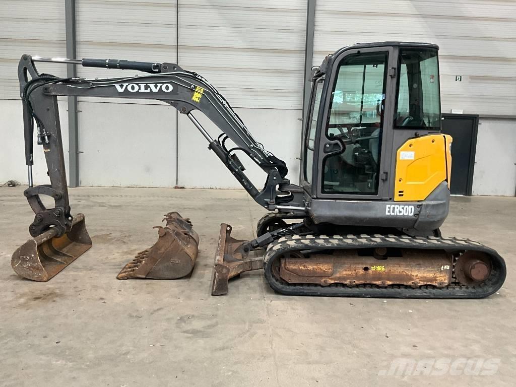 Volvo ECR 50 D Mini kotrók < 7t