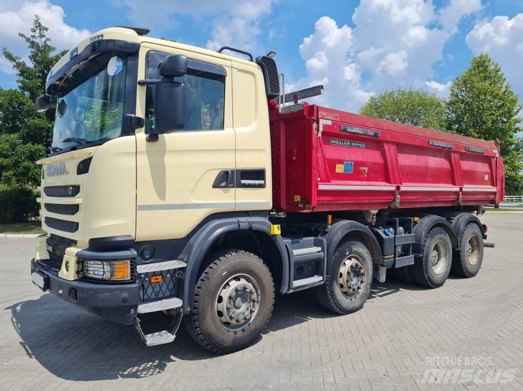 Scania G490 8X4 Billenő teherautók