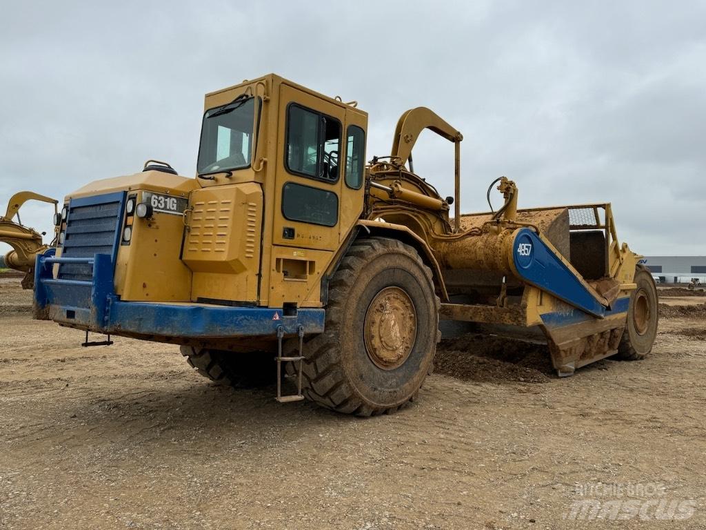 CAT 631 G Földnyesők (szkréperek)