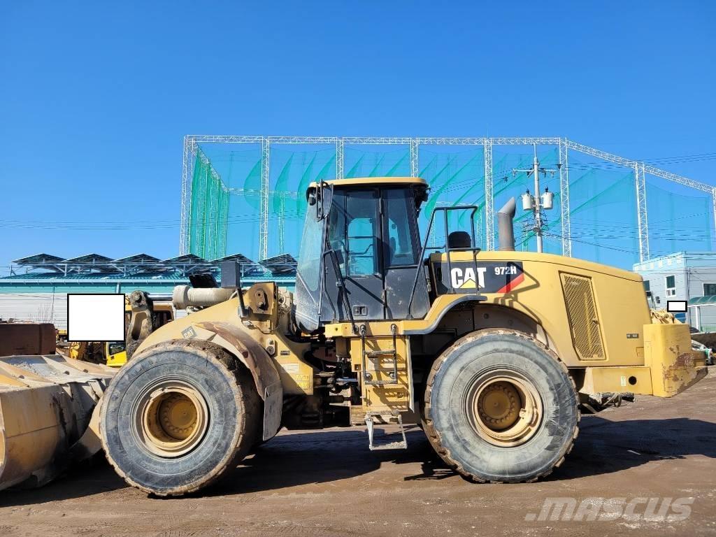 CAT 972 H Gumikerekes homlokrakodók