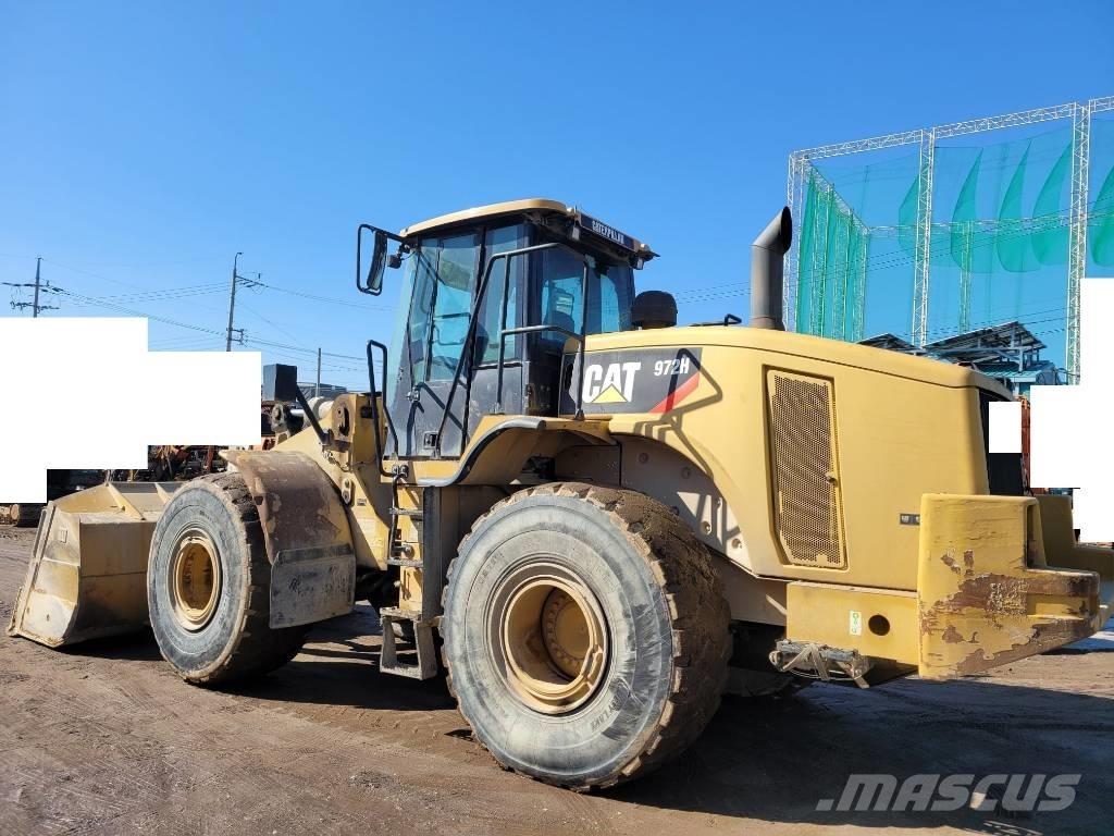 CAT 972 H Gumikerekes homlokrakodók