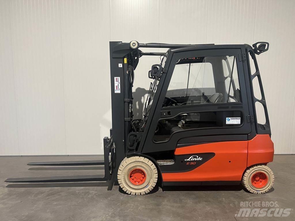 Linde E30L-01 Elektromos targoncák
