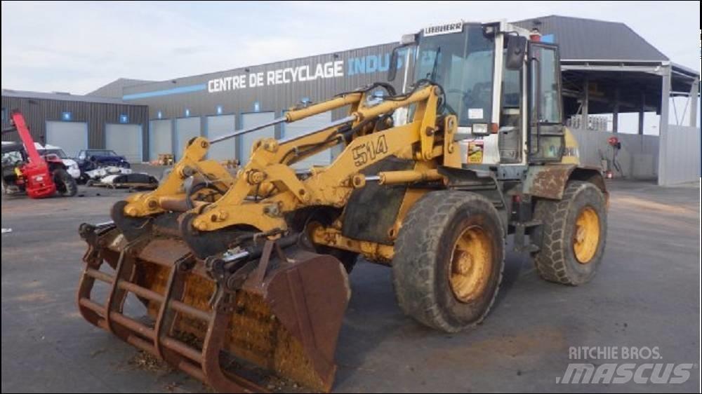 Liebherr 514 Gumikerekes homlokrakodók