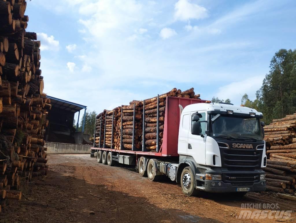 Scania R 560 Rönkszállító teherautók
