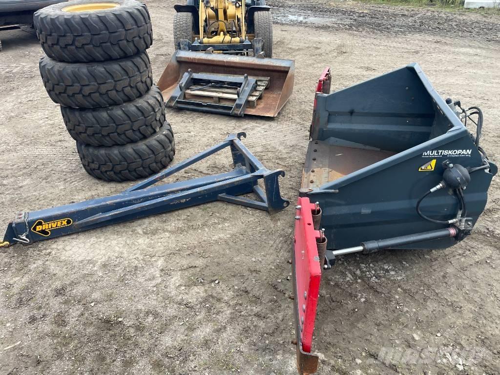 CAT 906 H 2 Gumikerekes homlokrakodók