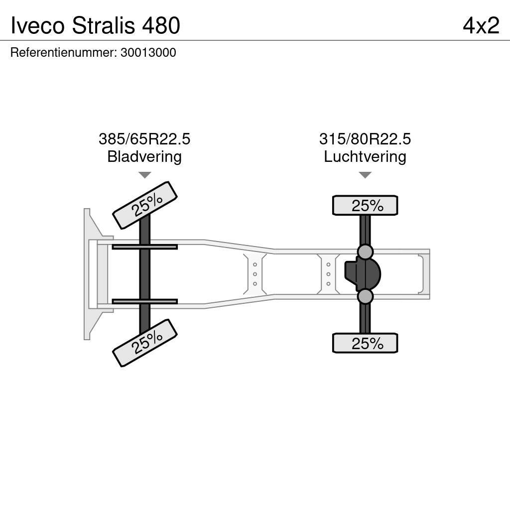 Iveco Stralis 480 Nyergesvontatók