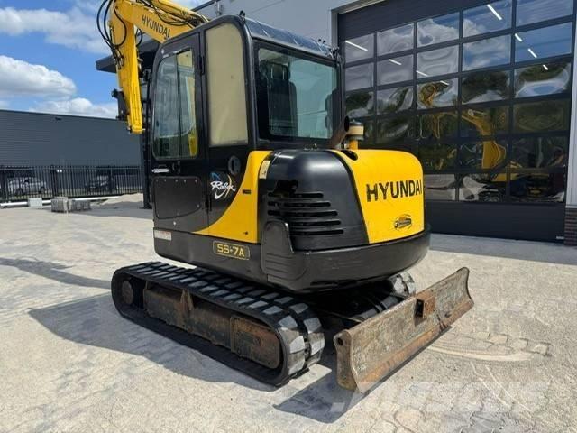 Hyundai Robex 55-7 Mini kotrók < 7t