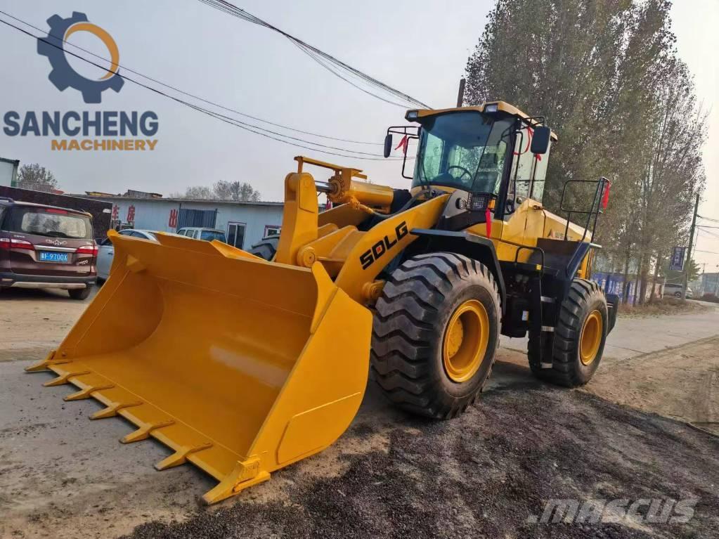 SDLG L 956 F Gumikerekes homlokrakodók
