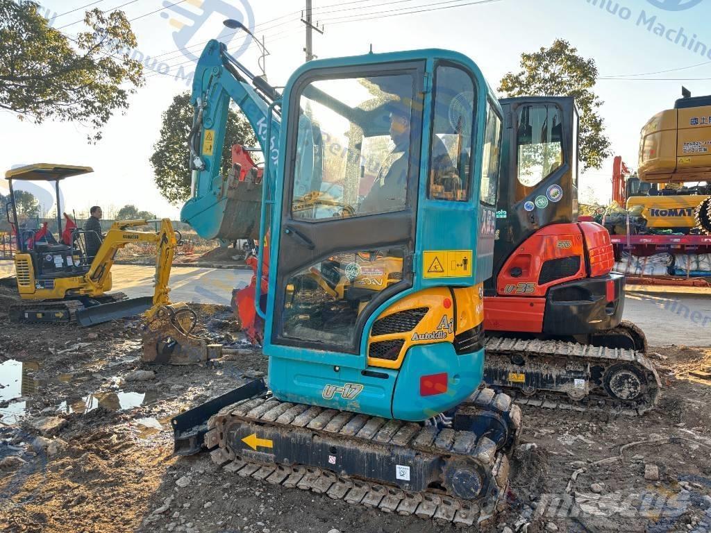 Kubota U 17 Mini kotrók < 7t