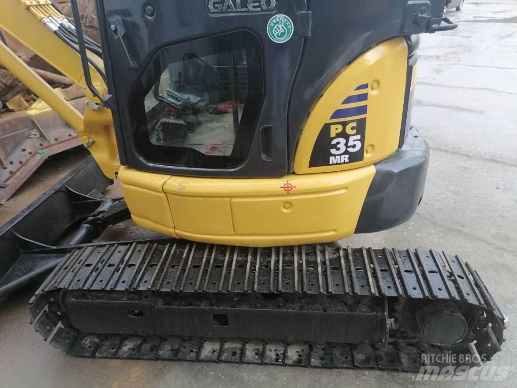 Komatsu PC 35 MR Mini kotrók < 7t