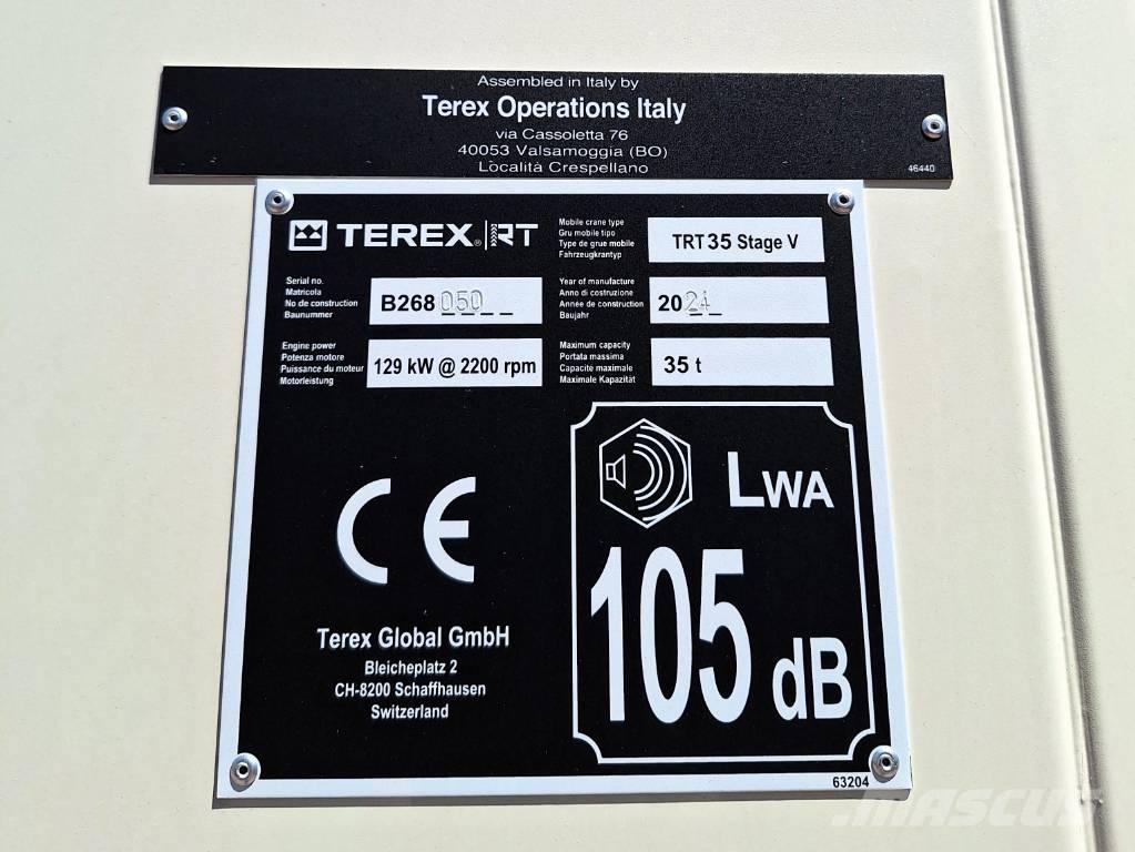 Terex TRT 35 Mobil daruk