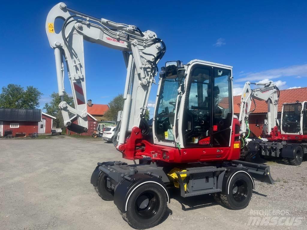 Takeuchi TB 370 W Gumikerekes kotrók