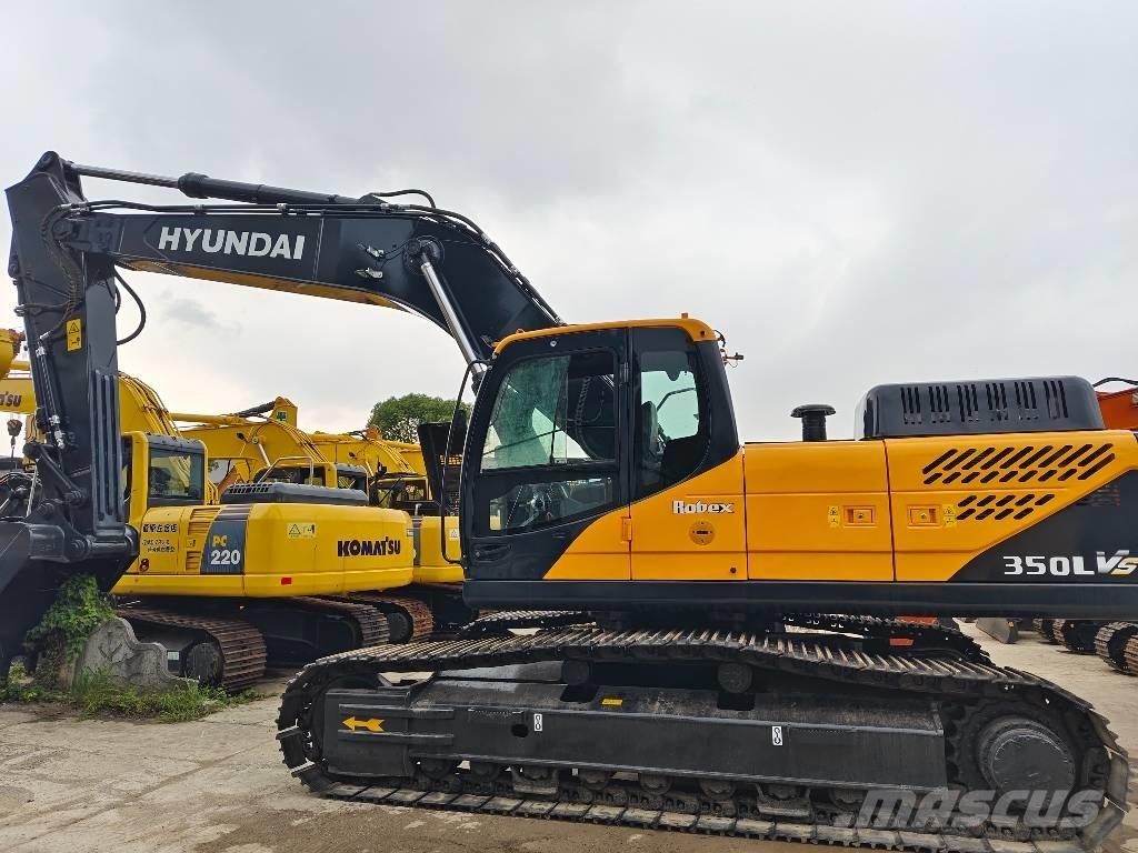 Hyundai R350LVS Lánctalpas kotrók