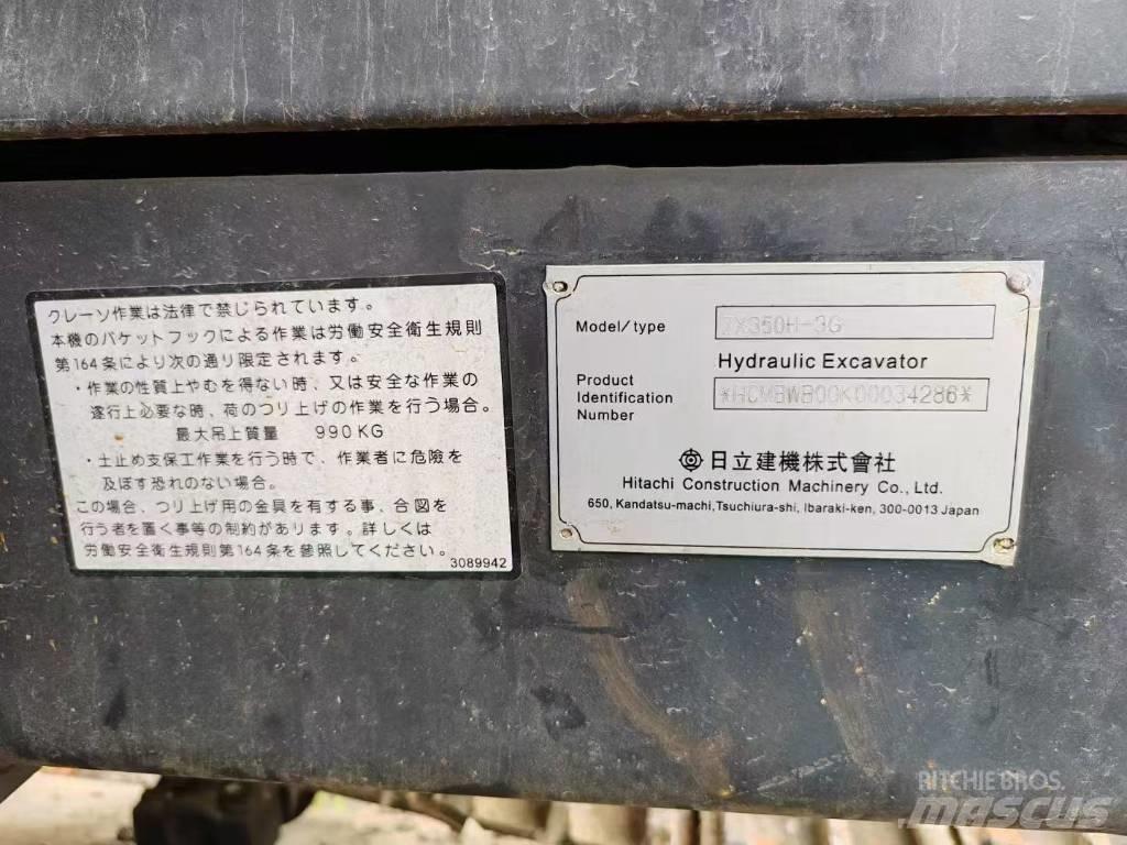 Hitachi 350H-3G Lánctalpas kotrók