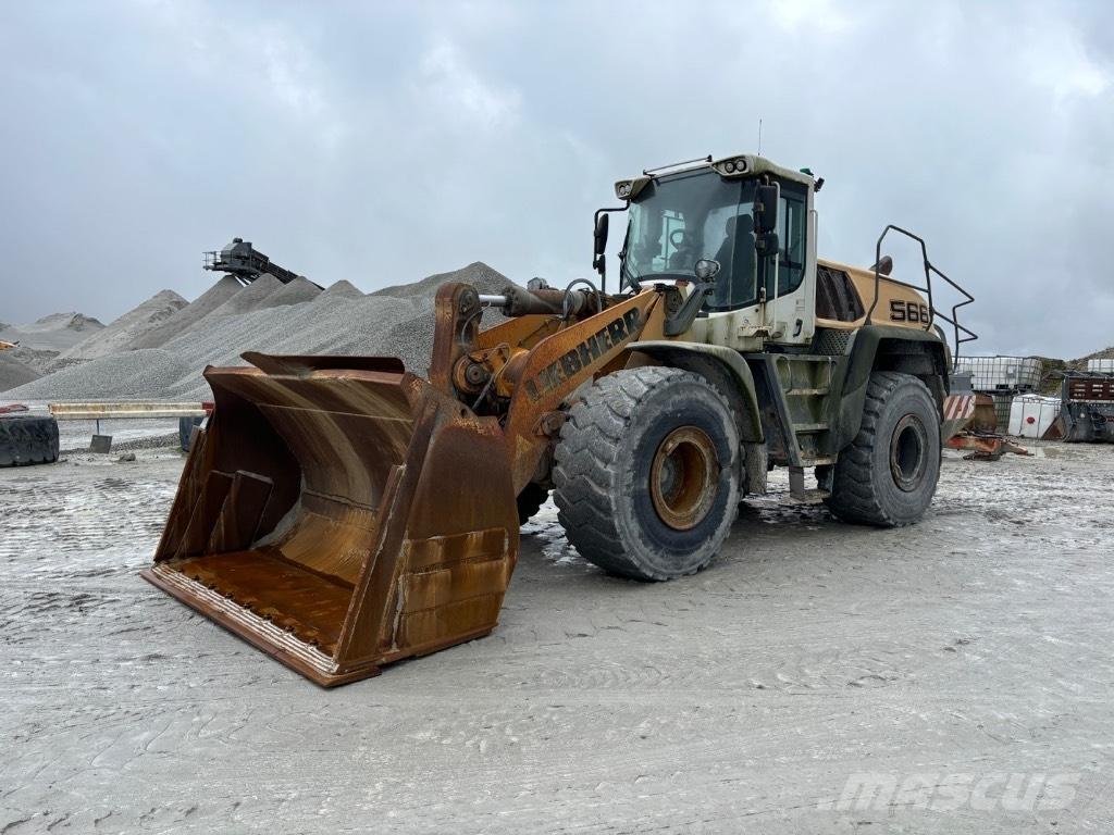 Liebherr L 566 Gumikerekes homlokrakodók