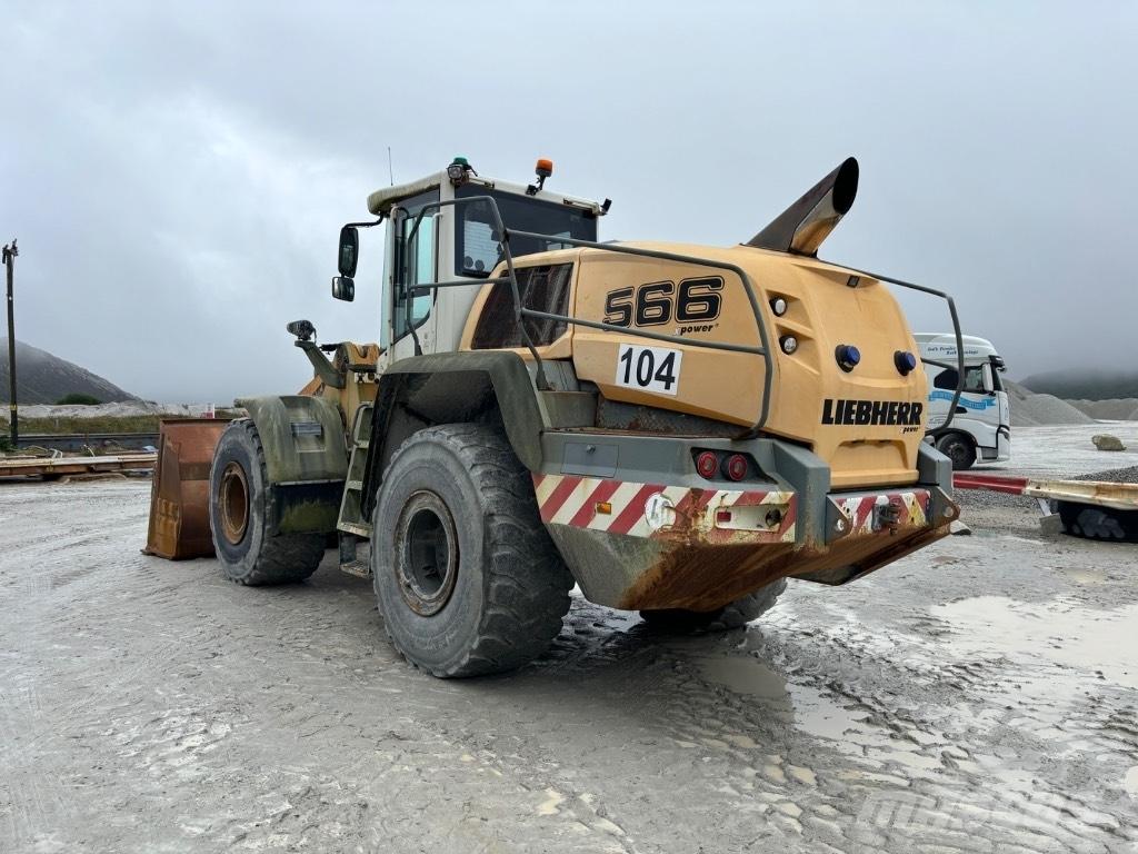 Liebherr L 566 Gumikerekes homlokrakodók