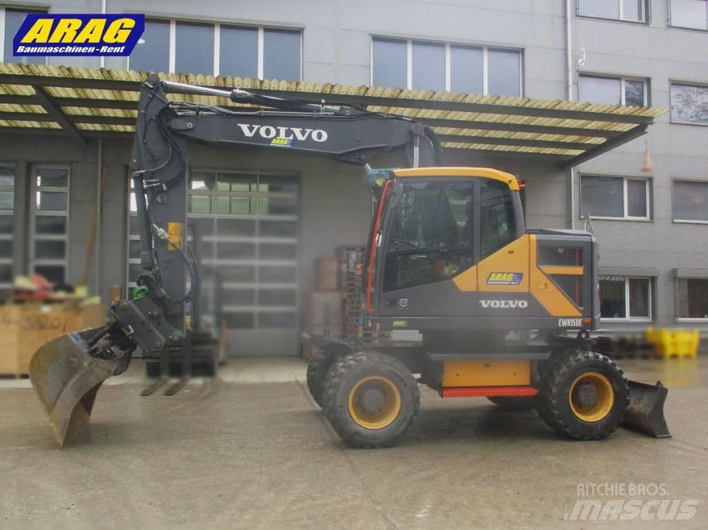 Volvo EWR 150 E Gumikerekes kotrók