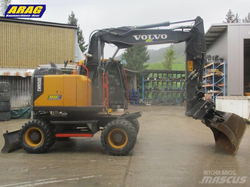 Volvo EWR 150 E Gumikerekes kotrók