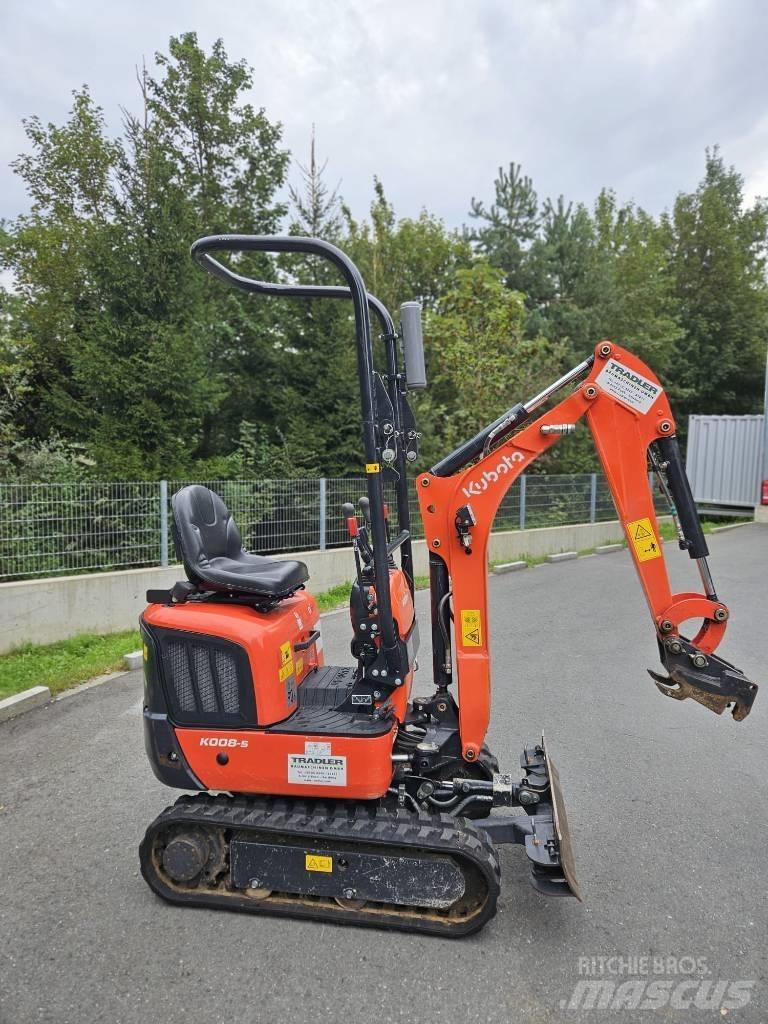 Kubota K008-5 VHG Mini kotrók < 7t