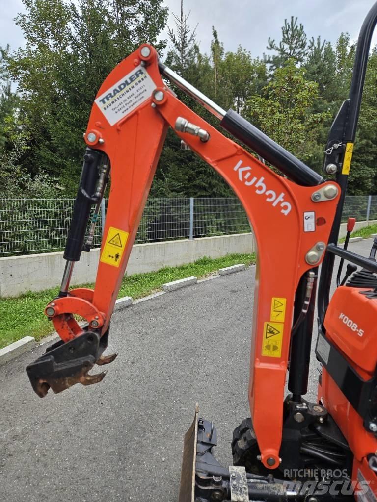 Kubota K008-5 VHG Mini kotrók < 7t