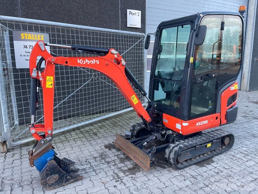 Kubota KX016-4 Mini kotrók < 7t