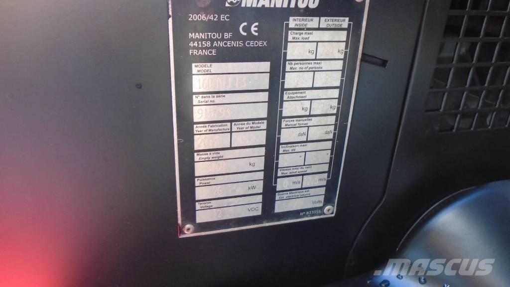 Manitou ATJ 160 Karos emelők