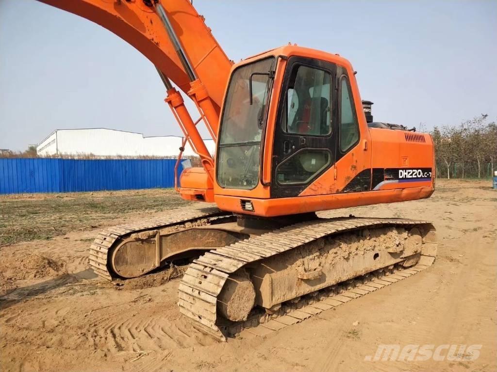 Doosan dh220lc-7 Lánctalpas kotrók