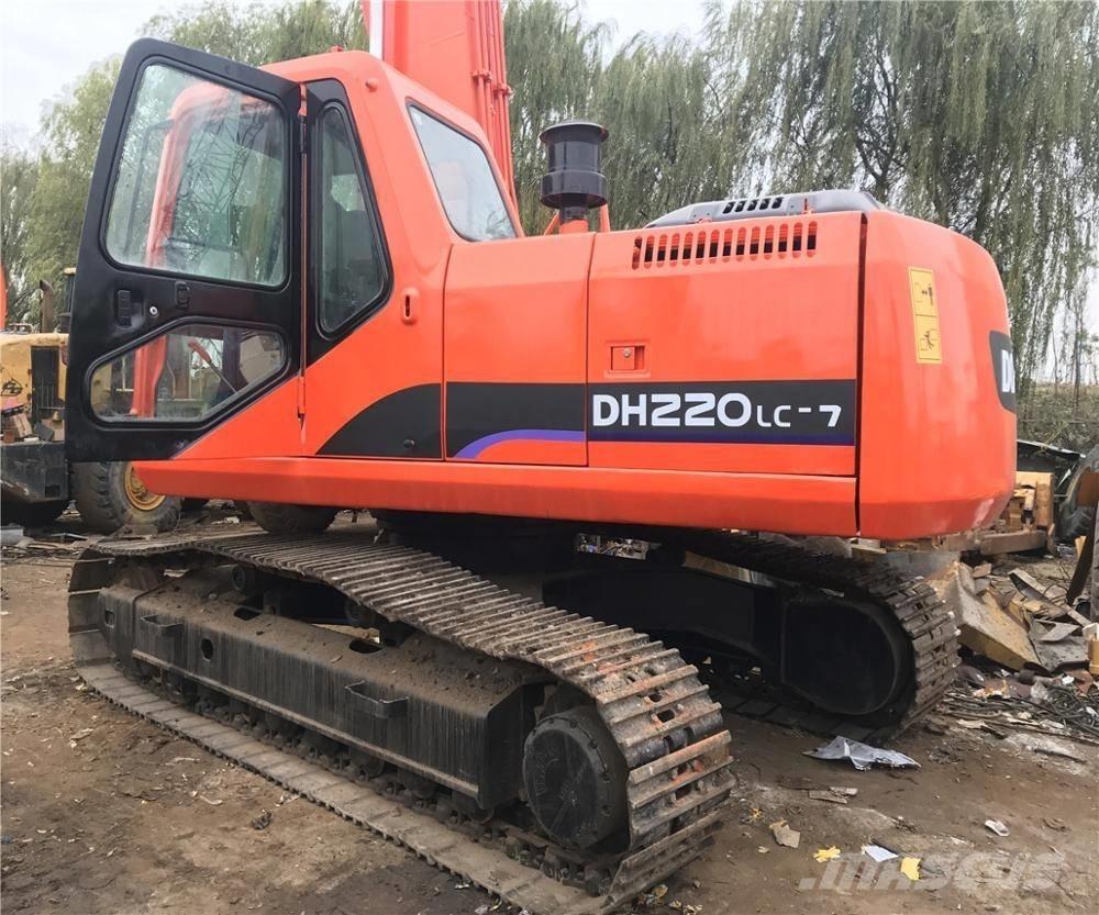 Doosan dh220lc-7 Lánctalpas kotrók