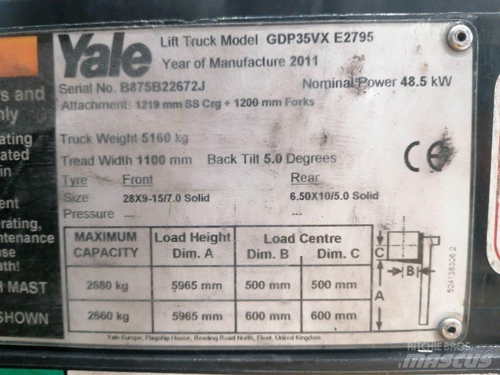 Yale GDP35VX Dízel targoncák