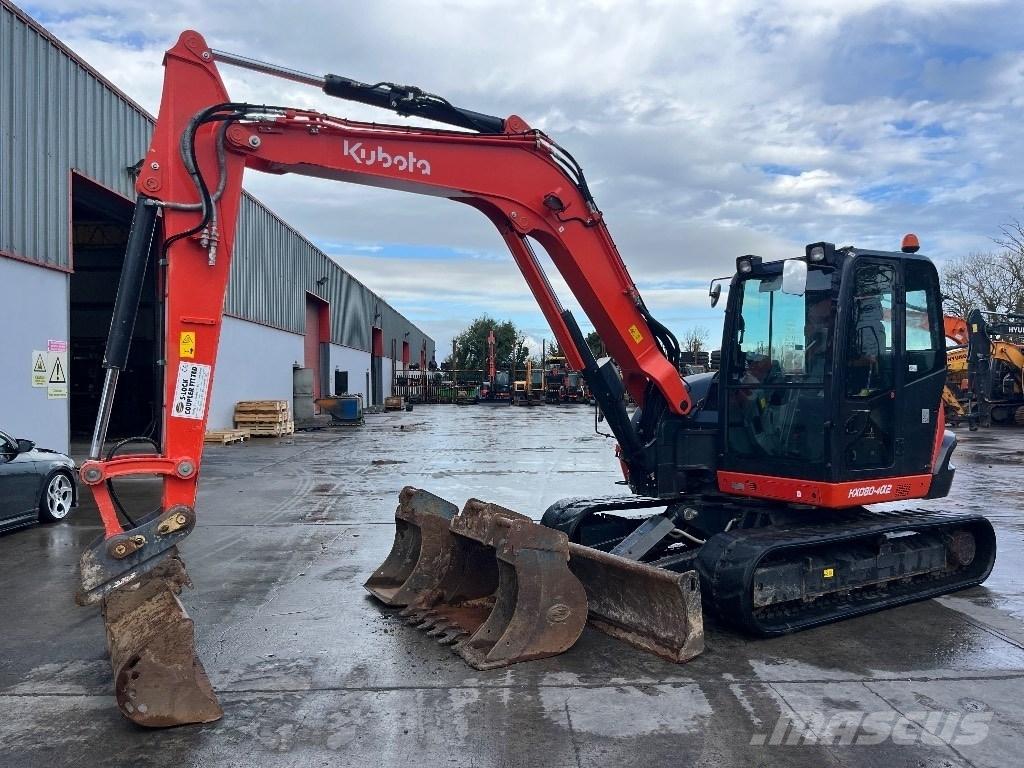 Kubota KX 080-4 Közepes (midi) kotrók 7 t - 12 t