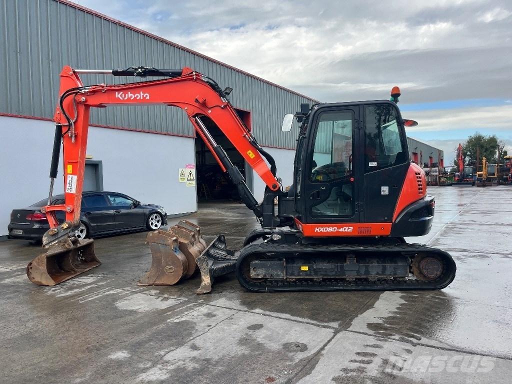 Kubota KX 080-4 Közepes (midi) kotrók 7 t - 12 t