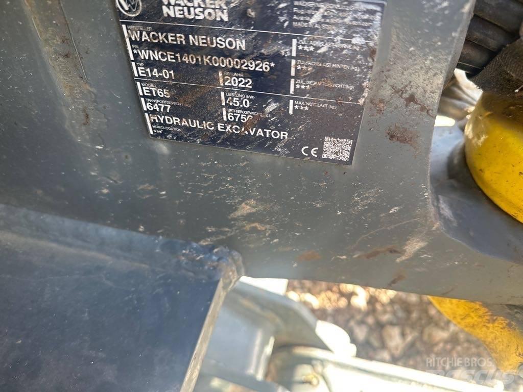 Wacker Neuson ET65 Lánctalpas kotrók