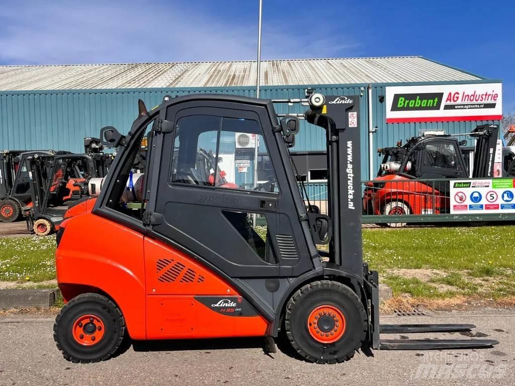 Linde H35T-02 Gázüzemű targoncák