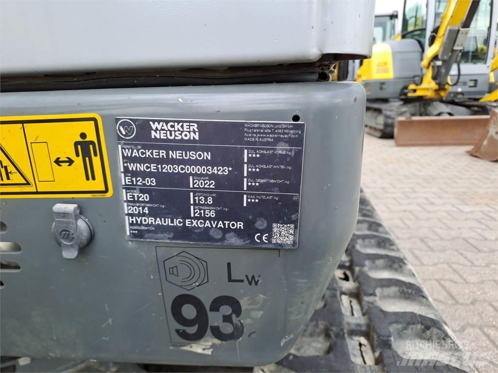 Wacker Neuson ET20 Lánctalpas kotrók