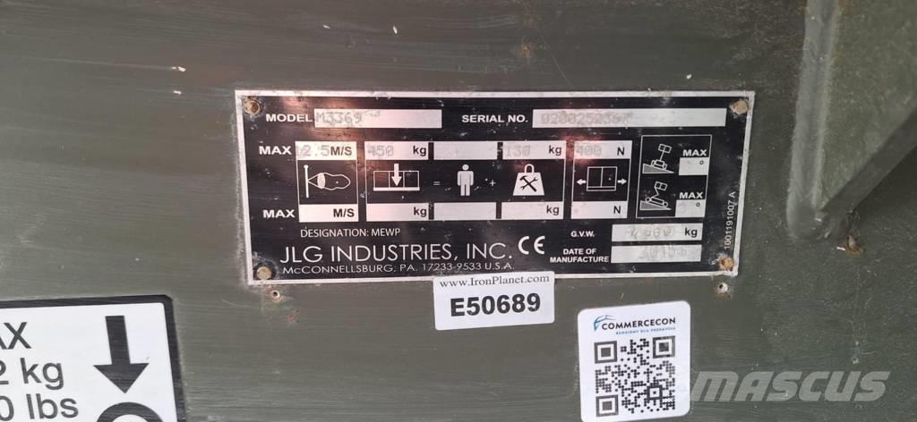 JLG M 3369 Ollós emelők