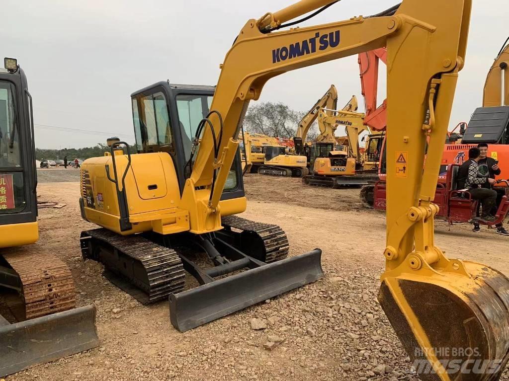 Komatsu PC 56 Mini kotrók < 7t