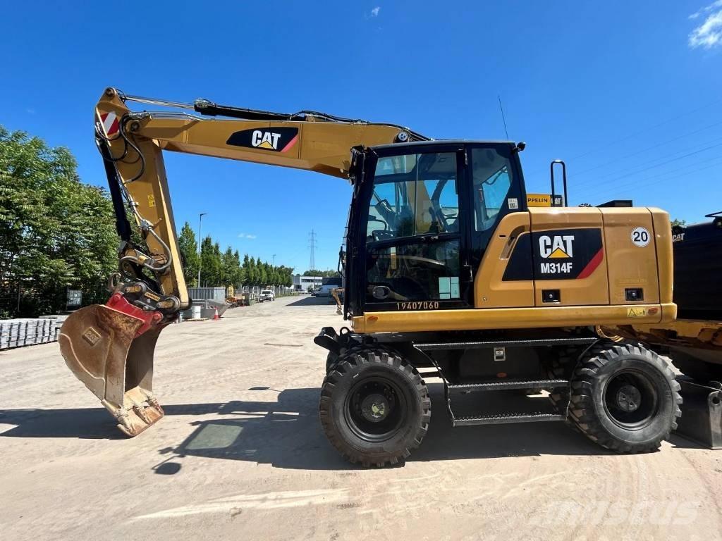 CAT M 314 F Gumikerekes kotrók