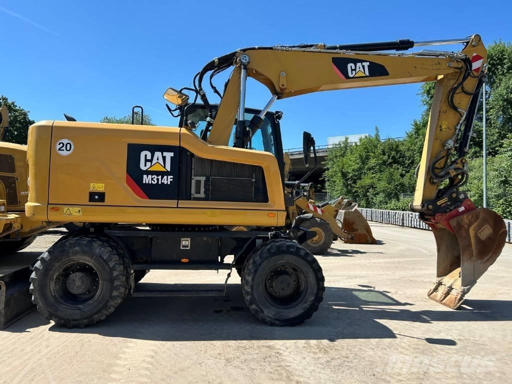 CAT M 314 F Gumikerekes kotrók